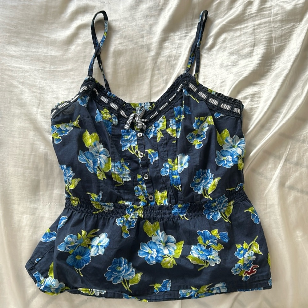 Hollister vintage floral cami top.